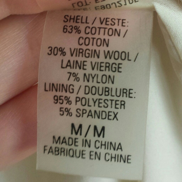 Elie Tahari Tweed Wool Blend Blazer Size Medium - Picture 7 of 7